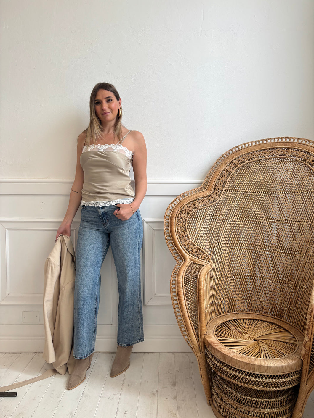 Isabelle Blanche - Denim mom fit