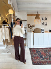 Carica l&#39;immagine nel visualizzatore di Gallery, Haveone - Pantalone sartoriale cacao
