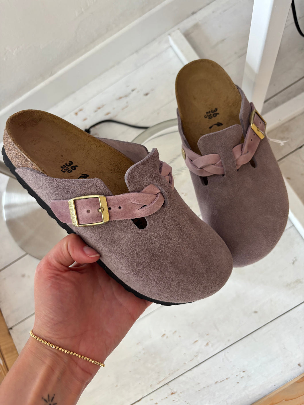 Birkenstock - Bostoon camoscio lavender