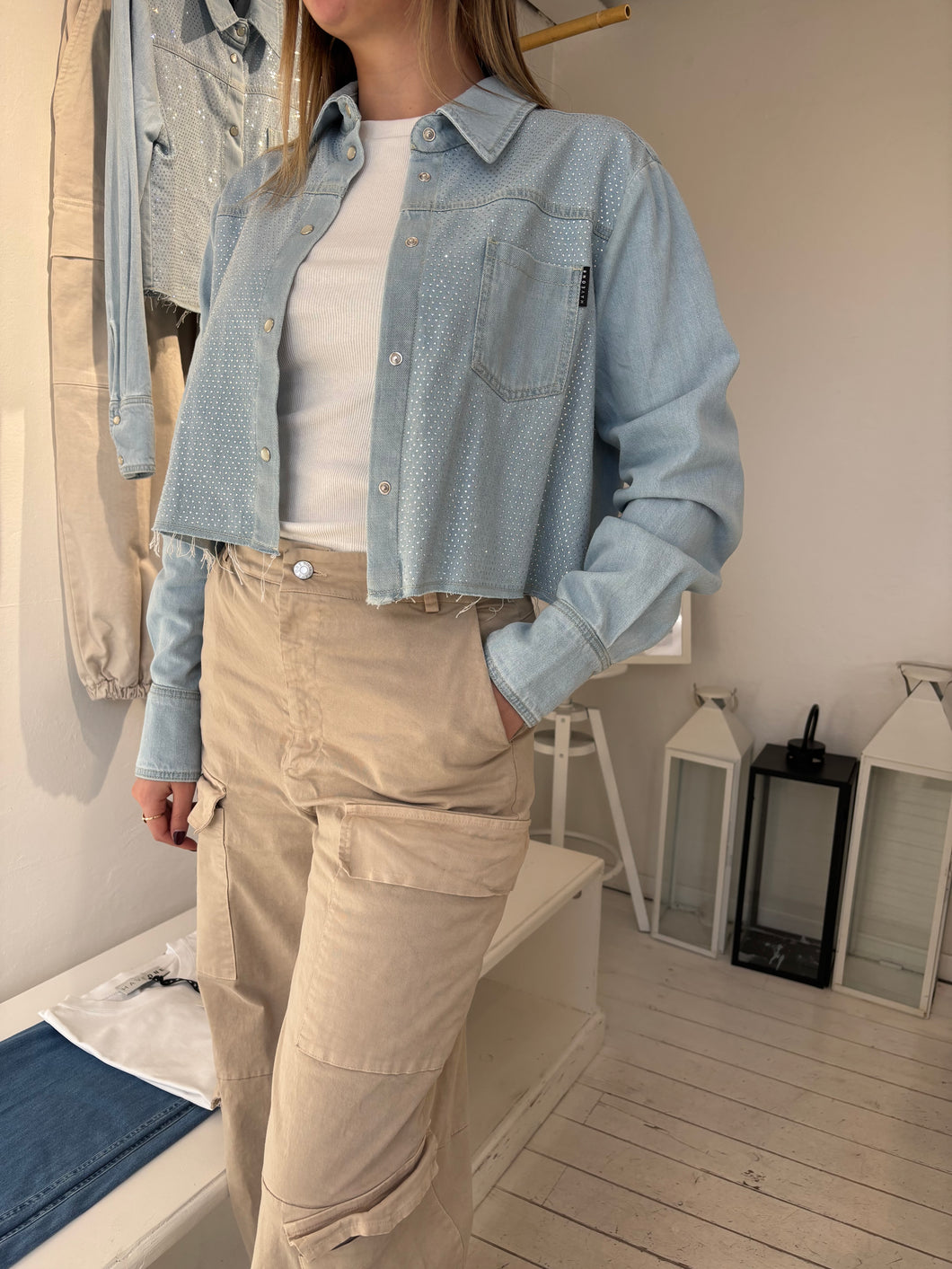 Haveone - Camicia in denim